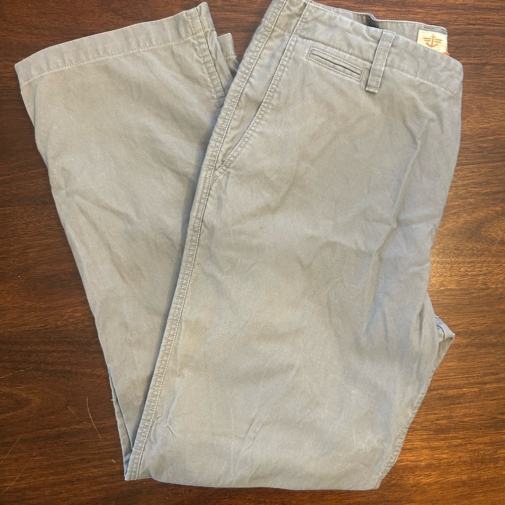 Dockers Men's Straight Fit Gray Jeans 34-30 - Picture 3 of 7